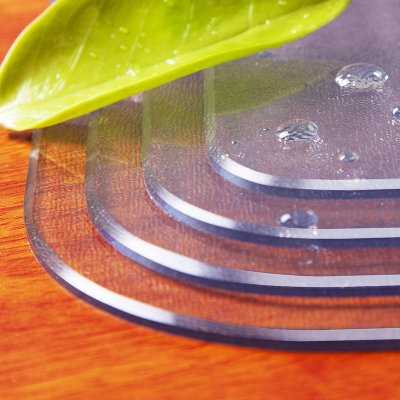 桌面pvc软玻璃透明茶几垫桌布防水防油防烫免洗塑料水晶板餐桌垫
