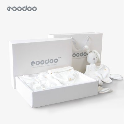 eoodoo品嘟婴儿套装新生儿礼盒衣服春夏初生满月宝见面礼物用品