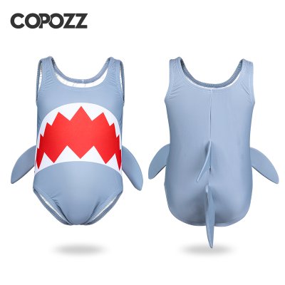 COPOZZ宝宝泳衣儿童游泳衣裤连体男童女童泳装婴儿0-3岁小童泳衣