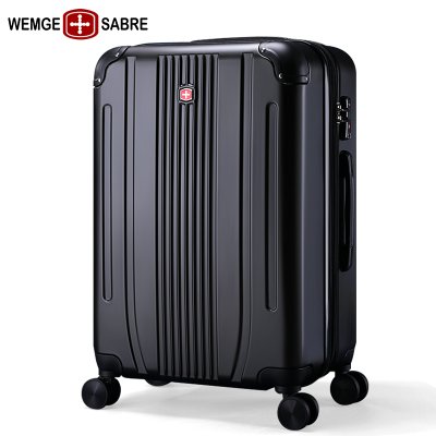 瑞士军刀行李箱男拉杆箱商务耐用旅行箱可扩展大容量20寸登机箱24