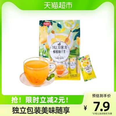 包邮福事多蜂蜜柚子茶120g*1袋冲饮泡水饮品水果酱茶花果茶饮料