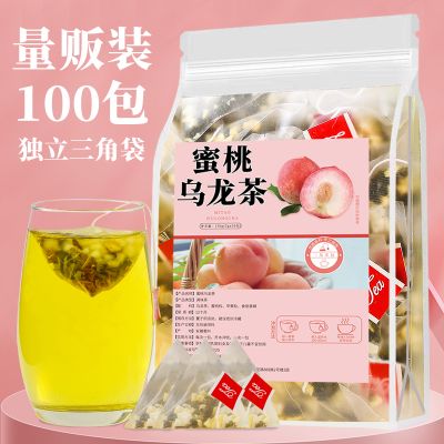 蜜桃乌龙茶白桃绿茶花茶水果茶冷泡茶包冷萃养生茶叶泡水喝的东西