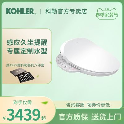 【红点设计奖】科勒智能马桶盖板全自动功能洁身器智能盖板31332T