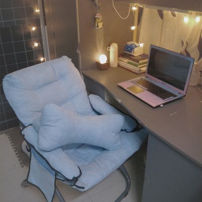 懒人椅单人沙发大学生现代简约宿舍家用电脑椅子休闲靠背书桌躺椅